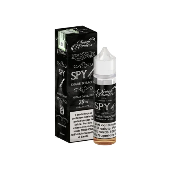 Seven Wonders Spy Shade Tobacco Aroma Istantaneo 20 su 60ml 0mg/ml