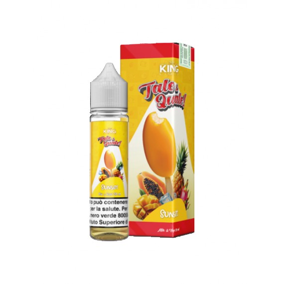 King Liquid Tale e Quale Sunset Aroma Istantaneo Shot 20ml 0mg/ml