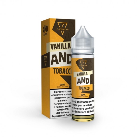 Suprem-e Vanilla And Tobacco Shot 20ml 0mg/ml