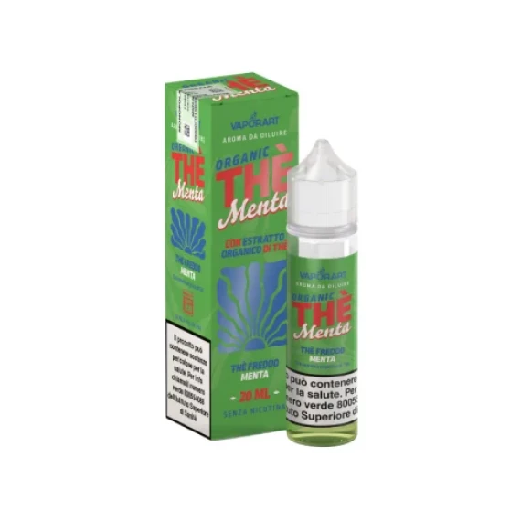 Vaporart Organic Thè Menta Aroma Shot 20 su 60ml 0mg/ml