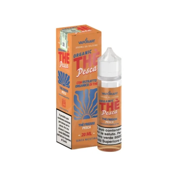 Vaporart Organic Thè Pesca Aroma Shot 20 su 60ml 0mg/ml