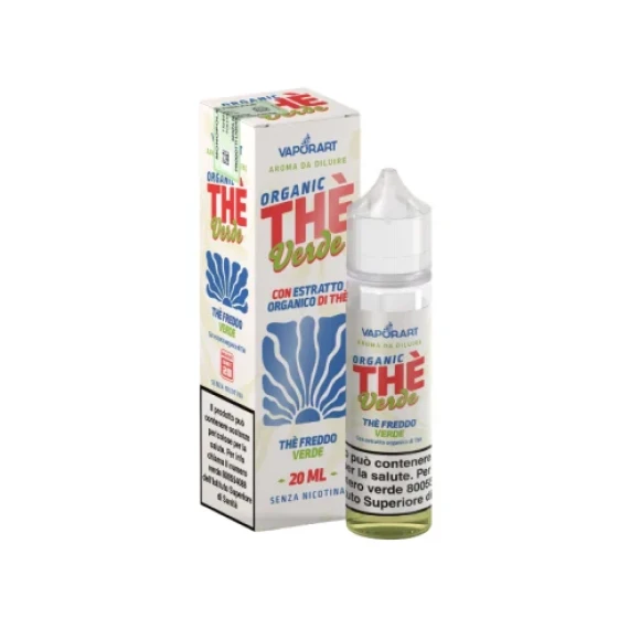 Vaporart Organic Thè Verde Aroma Shot 20 su 60ml 0mg/ml