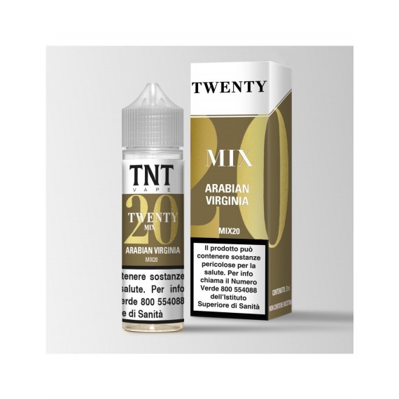 Tnt Vape Twenty Mix Arabian Virginia Aroma Istantaneo 20ml 0mg/ml