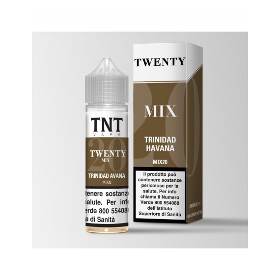 Tnt Vape Twenty Mix Trinidad Avana Aroma Istantaneo 20ml 0mg/ml