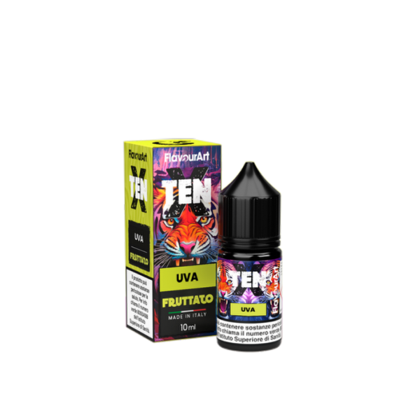Flavourart Uva Ten-X Mini Shot 10 su 30ml 0mg/ml