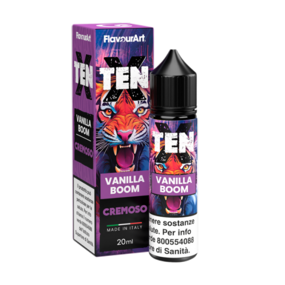 Flavourart Vanilla Boom Ten-X Shot 20ml 0mg/ml