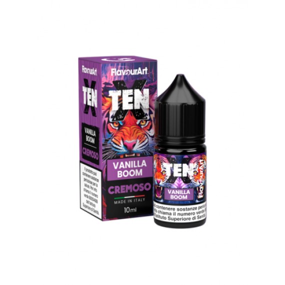 Flavourart Vanilla Boom Ten-X Mini Shot 10 su 30ml 0mg/ml