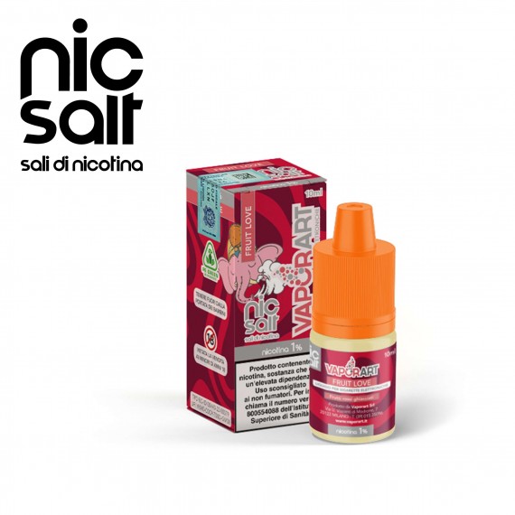 Vaporart NIC SALT Fruit Love Liquido Pronto 10ml