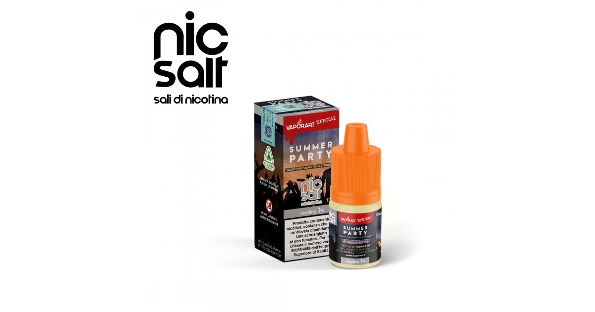 Vaporart NIC SALT Summer Party Liquido Pronto 10ml