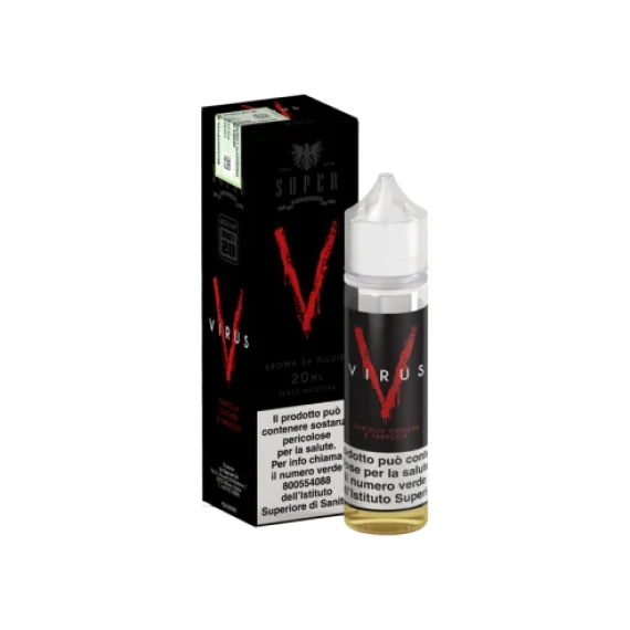 Super Flavor Virus Aroma Shot 20 su 60ml 0mg/ml