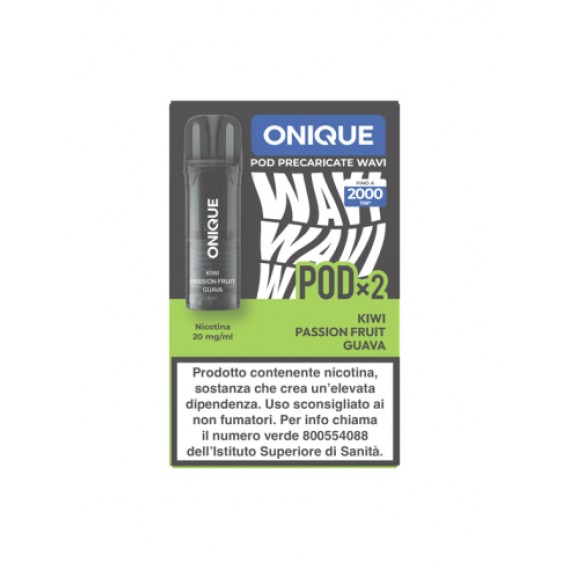 Onique Kiwi Passion Guava Pod Precaricate 2ml x2 Pezzi