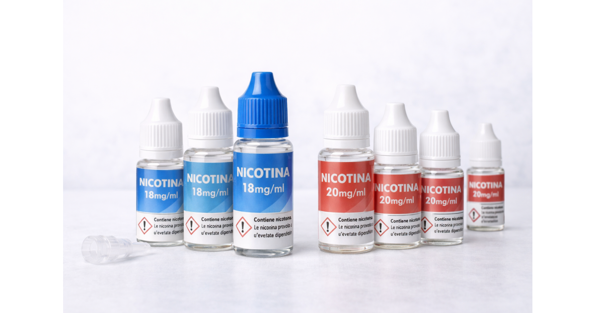 Nicotina liquida sigaretta elettronica