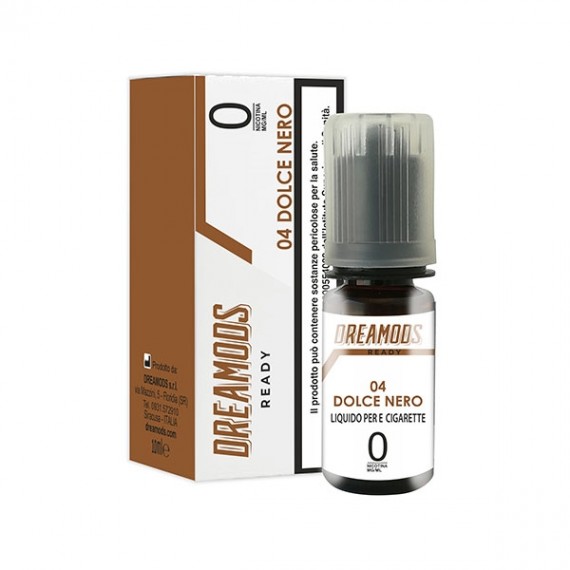 Dreamods Dolce Nero No.4 Cremosi Liquido Pronto 10ml