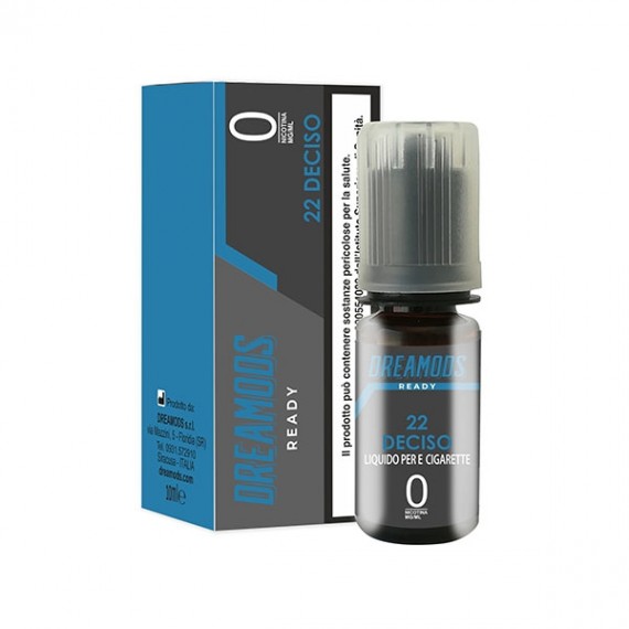 Dreamods Deciso No.22 Tabaccosi Liquido Pronto 10ml