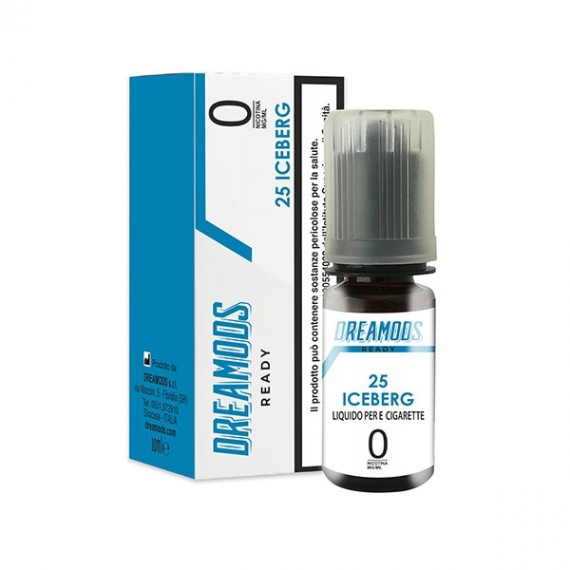 Dreamods Iceberg No.25 Freschi Liquido Pronto 10ml