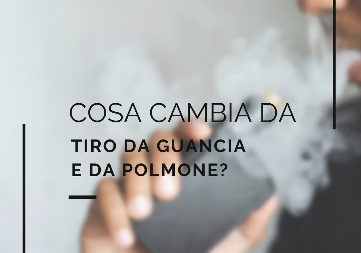 Cosa cambia da tiro da guancia e di polmone?